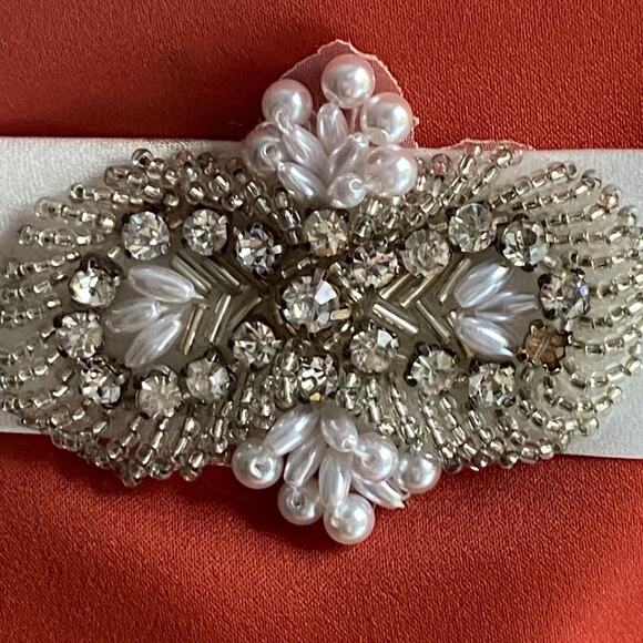 Alfred Angelo Vintage Strapless Gown Medium Y2K Bridesmaid Formal Homecoming Set - Picture 3 of 17